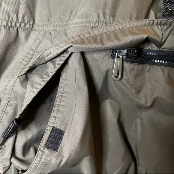 Vintage Nike dark green anorak puffy pull over jacket